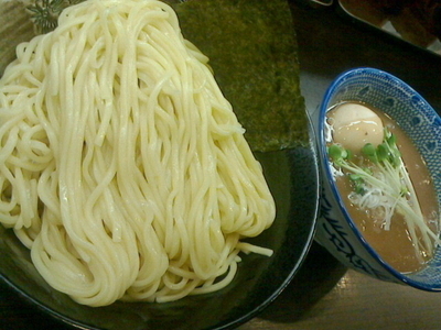 「味たまつけ麺中盛り」@麺屋 中川會 神保町店の写真