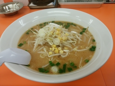 「味噌ラーメン(並盛・140g)650円」@ニュータンメンの写真