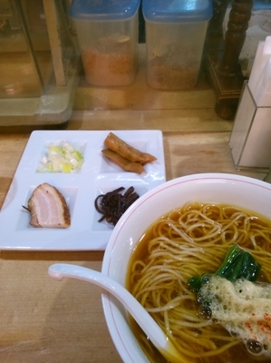 「本枯中華そば(720円)」@本枯中華そば 魚雷の写真