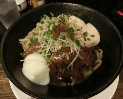 「【限定】煮はまぐりのまぜそば」@あら焼鶏白湯 カシムラの写真