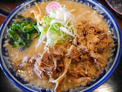 「中華そば こってり サービス大盛」@さくら木の写真