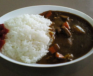 「カレーライス　４３８円」@キッチン アオイの写真
