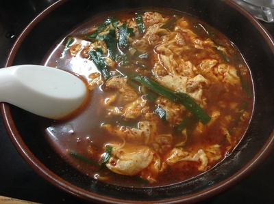 「三辛：750円」@辛麺屋 桝元 中洲本店の写真