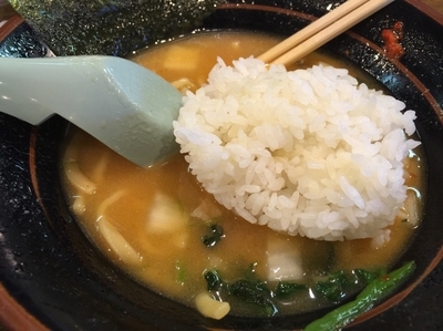 「ラーメン ランチ半ライスつき」@横濱家系ラーメン 銀輪家の写真