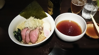 「『つけめん』+『芋煮めし』+『瓶ビール』」@らーめん 大木の写真