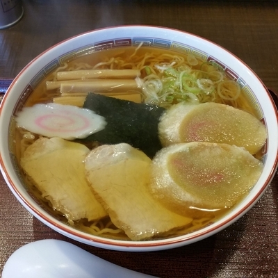 「中華そば(並盛り)」@名代三角そばやの写真