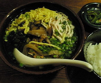 「奄美ラーメンセット　９００円　※」@土濱笑店の写真