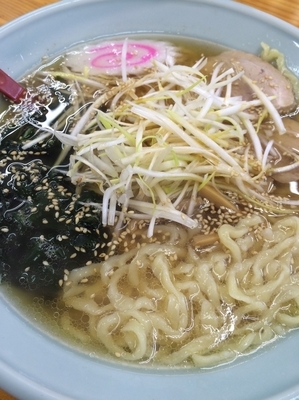 「ネギらーめん 中盛」@青竹手打ラーメン むらいちの写真