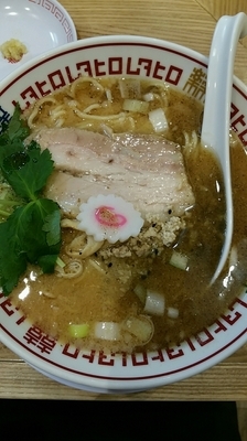 「ミソソ味噌中華そば」@味噌中華そばムタヒロの写真