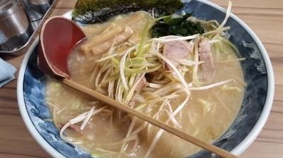 「ネギラーメン　720円」@らーめん正直もんの写真