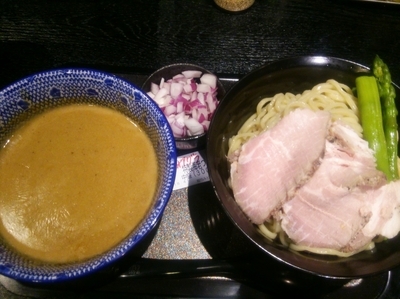 「フォアグラつけ麺（中盛）」@麺処 みどりの写真