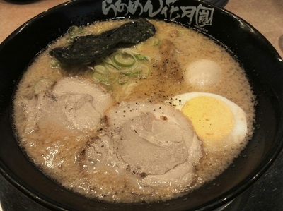 「嵐げんこつらあめん」@らあめん花月嵐 福生店の写真