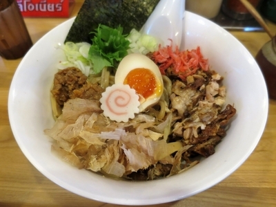 「まぜそば・並 ７５０円」@らー麺Chopの写真