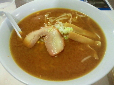 「喜多方ラーメン（味噌） 650円」@喜多方ラーメン 赤井 福島競馬場店の写真