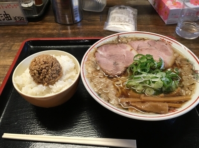 「背脂煮干し」@青森大勝軒の写真