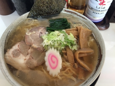 「煮干し中華そば」@手打ち中華そば 㐂八の写真