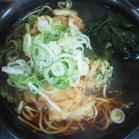 天ぷら（ネギ多め）\400