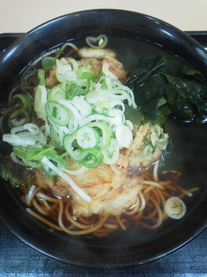 「天ぷら（ネギ多め）\400」@名代 富士そば 代官山店の写真