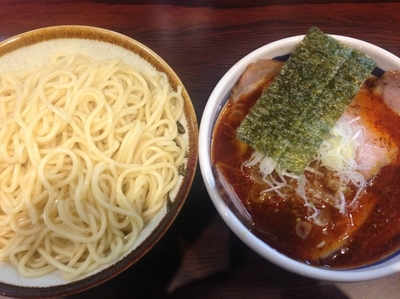 「チャーシューつけ麺＋辛味：950円＋50円」@加藤商店の写真