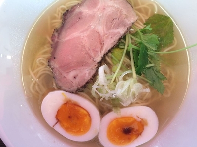 「【限定】金色のカモ 750円（とろ玉子+100円）」@麺屋SOの写真