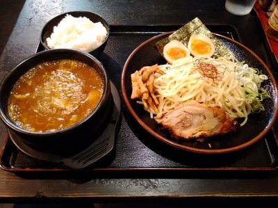 「とろーりカレーチーズつけ麺」@花銀琉の写真