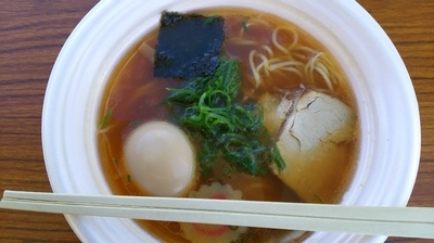「【東池袋大勝軒×支那そばや】絆をつむぐ醤油らぁ麺」@東京ラーメンショー2015の写真