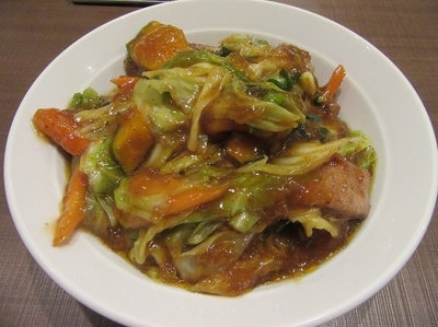 「スタミナ冷やし大盛１．５玉（８００円）」@スタミナラーメン がむしゃの写真