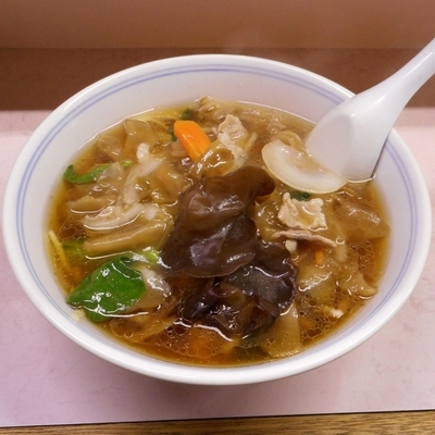 「ザーサイラーメン（620円）」@岐阜屋の写真