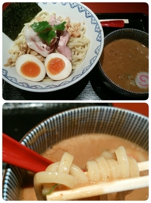 「濃厚味玉つけ麺」@麺や庄の ラゾーナ川崎店の写真