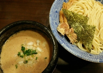「鶏白湯魚介つけ麺　880円」@麺や 蒼輝 AOIKAGAYAKIの写真