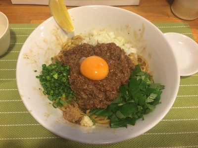 「まぜそば」@中華蕎麦 はざまの写真