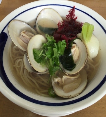 「6周年記念限定C 寿 活蛤蕎麦 1000円」@MENYA 食い味の道有楽の写真