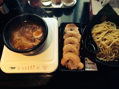 「チャーシューつけ麺 味玉 1000円」@麺や 越の写真
