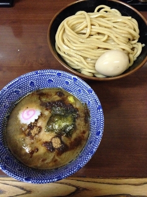 「つけめん  味玉(クーポン)」@次念序の写真