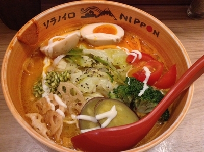 「特製ベジソバ ¥1,100」@ソラノイロ NIPPONの写真