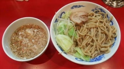 「つけ麺(並)(あつもり)」@ジャンクガレッジ イオンレイクタウンmori店の写真