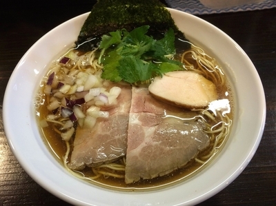 「貝と煮干のそば（730円）」@中華そば 先崎の写真