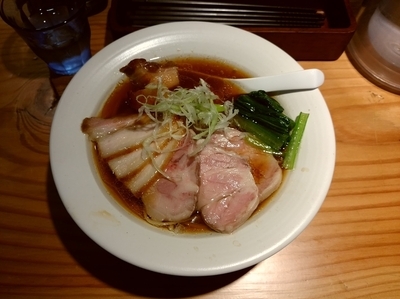 「チャーシュー醤油そば」@麺処 篠はらの写真