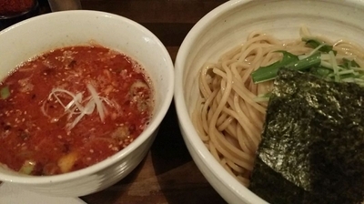 「坦々つけそば(大盛)」@日本橋 製麺庵 なな蓮の写真