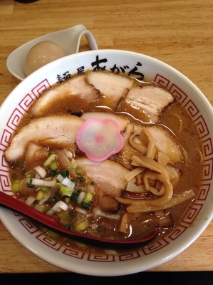 「チャーシュー豚骨中華そば  味玉(クーポン)」@麺屋あがらの写真