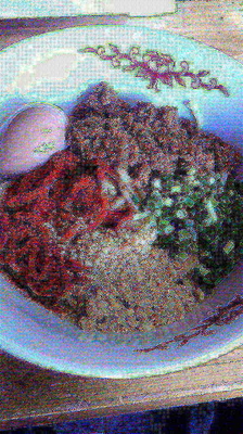 「汁なし担々麺（小）¥700」@自家製麺 てんかの写真