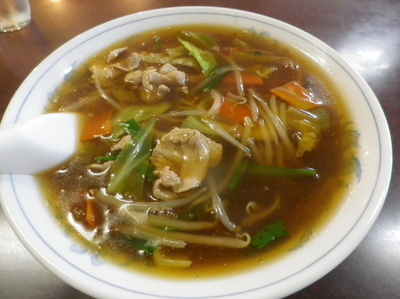 「サンマーメン」@定食たかしたの写真