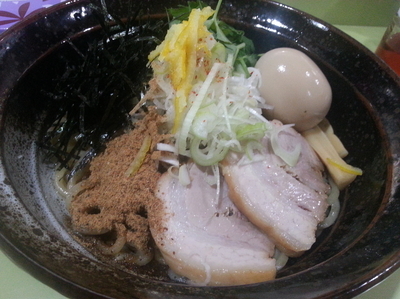 「煮干し油そば700円」@溝ノ百合の写真