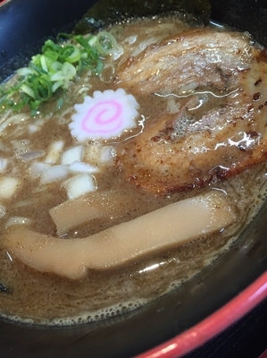 「魚香らーめん」@らーめん ど真ん中の写真