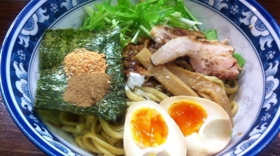 「魚介油そば」@麺屋 桜の写真