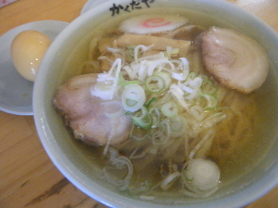 「ラーメン580円（味玉ｸｰﾎﾟﾝ0円）」@拉麺 かくだやの写真