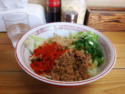 「汁なし坦々麺小」@自家製麺 てんかの写真