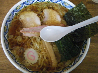 「ワンタンメン780円」@白河手打中華そば 若葉の写真