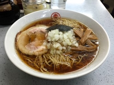 「ラーメン・国産そば粉入り中華麺」@丸幸の写真