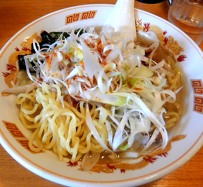 「塩＋葱(880円）」@北海道らーめん壱龍の写真
